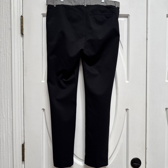 Luisa Cerano Pants Size USA 10 Multi Pattern Italian Fabric Pants Slacks - Picture 6 of 10